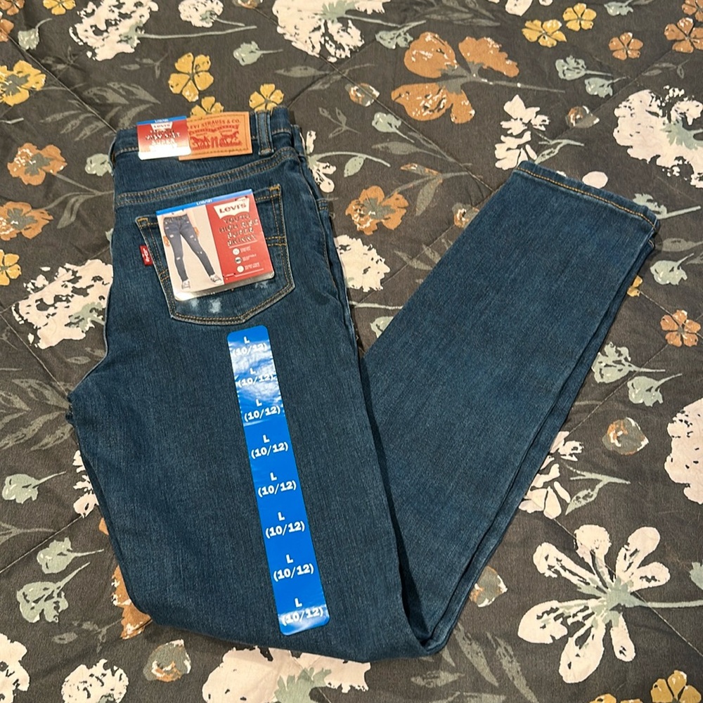 Levi’s 720 high-rise super skinny youth jeans